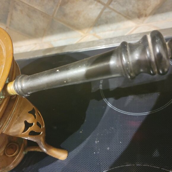 VINTAGE ANTIQUE COPPER CHAFING DISH - Picture 4 of 5